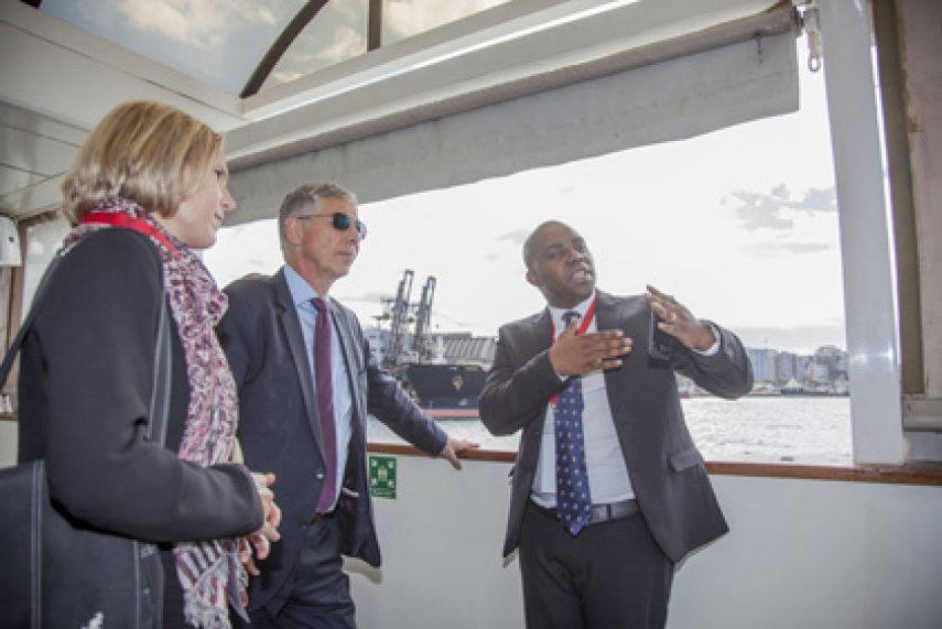 Port tour strikes the right note with Bremen delegation