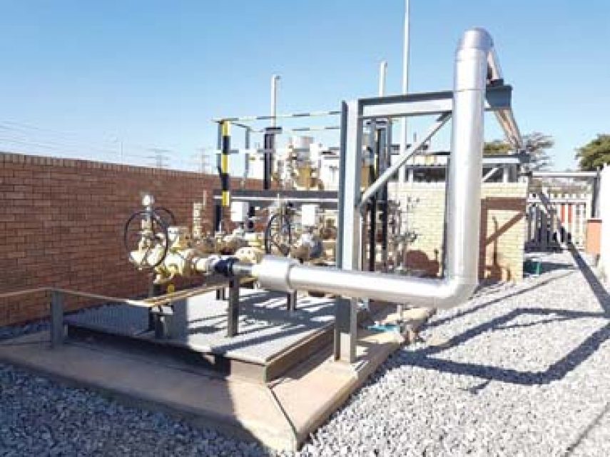 High-pressure gas pipeline offers brewer new capabilities